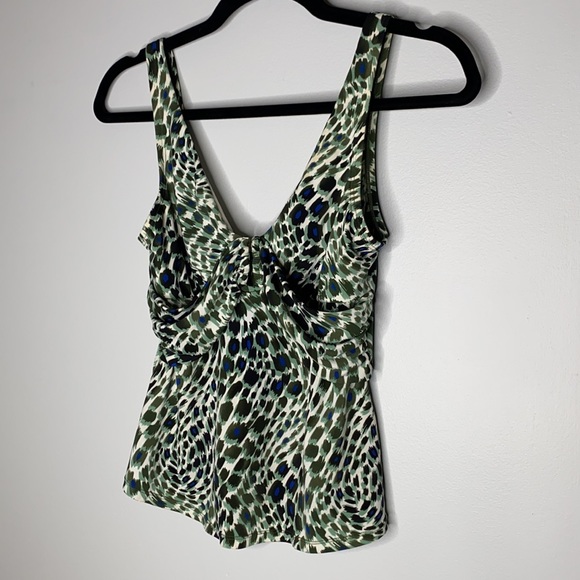 Jantzen Swimsuit Top Safari Women’s Size Small-ish - Picture 4 of 9